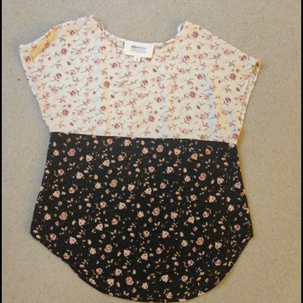 Specialty made women's high neck blouse